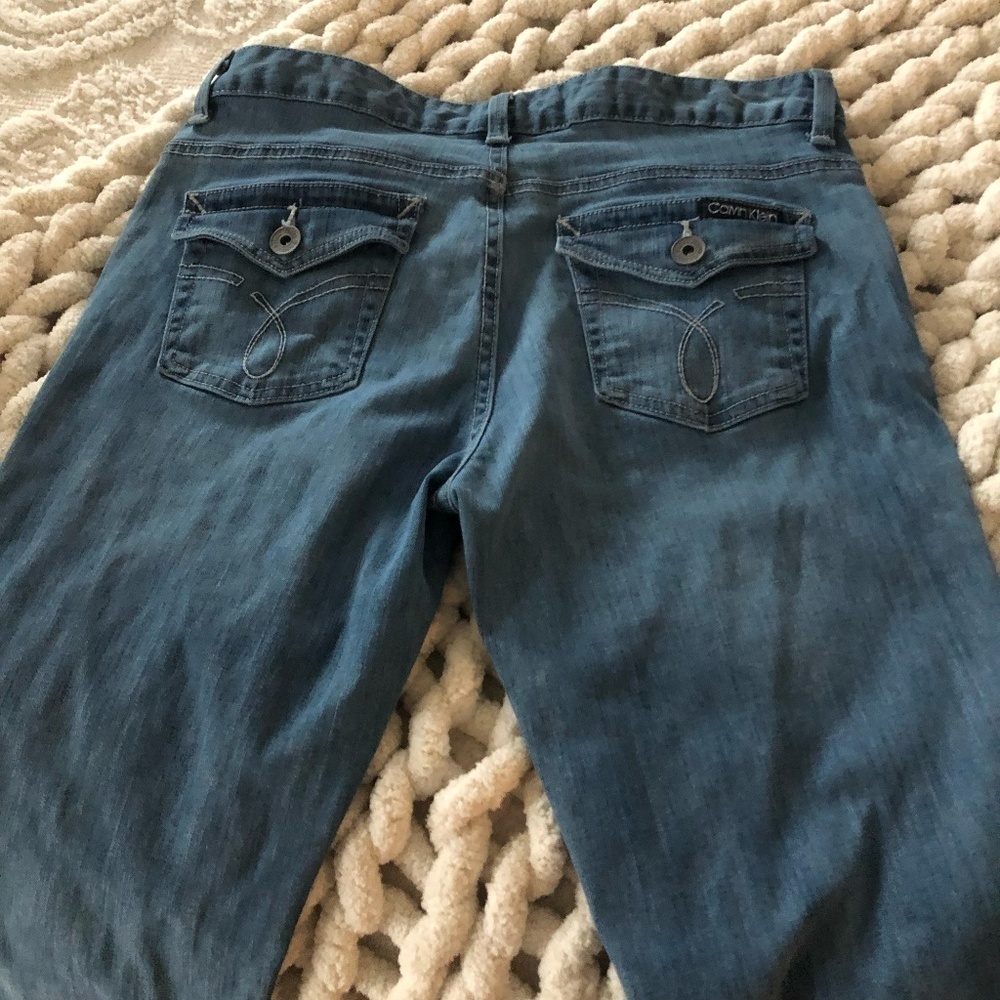 CALVIN KLEIN WOMENS JEANS 30/10 LEAN BOOT CUT